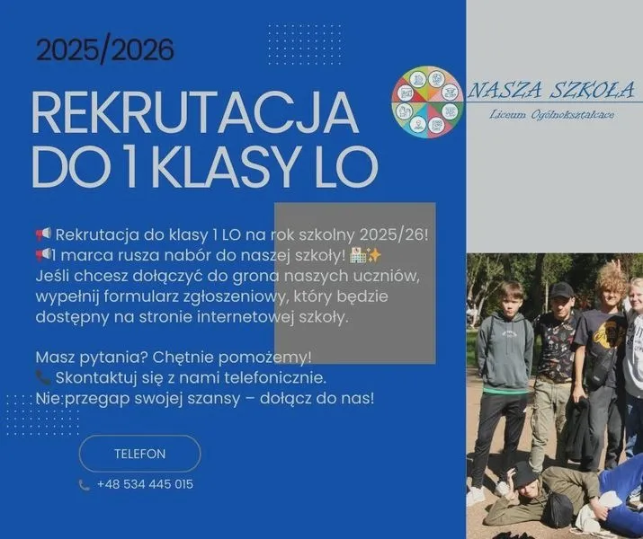 Gdzie znaleźć informacje o rekrutacji do liceum? Sprawdź, by nie przegapić!