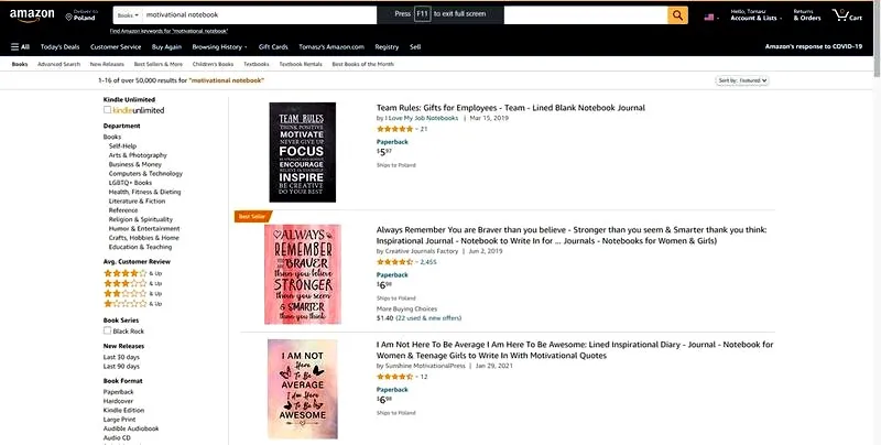 Jak skutecznie tworzyć zeszyty na Amazon KDP i uniknąć pułapek początkujących