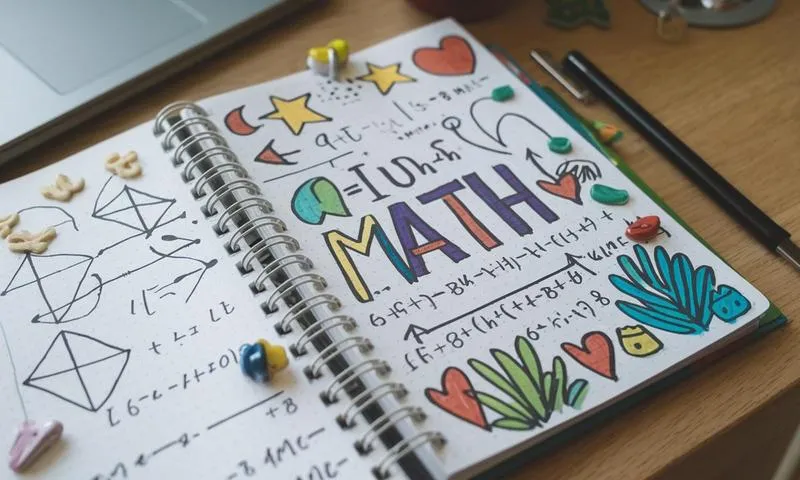 Kreatywne pomysły na ozdobienie pierwszej strony zeszytu do matematyki