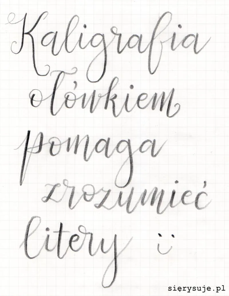 Ćwiczenia pisma odręcznego