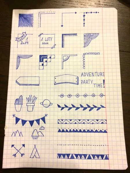 Dekoracja zeszytu do angielskiego