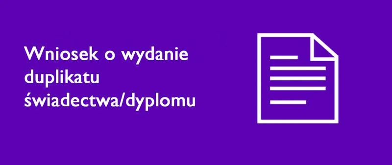 Dokumenty do wniosku o duplikat