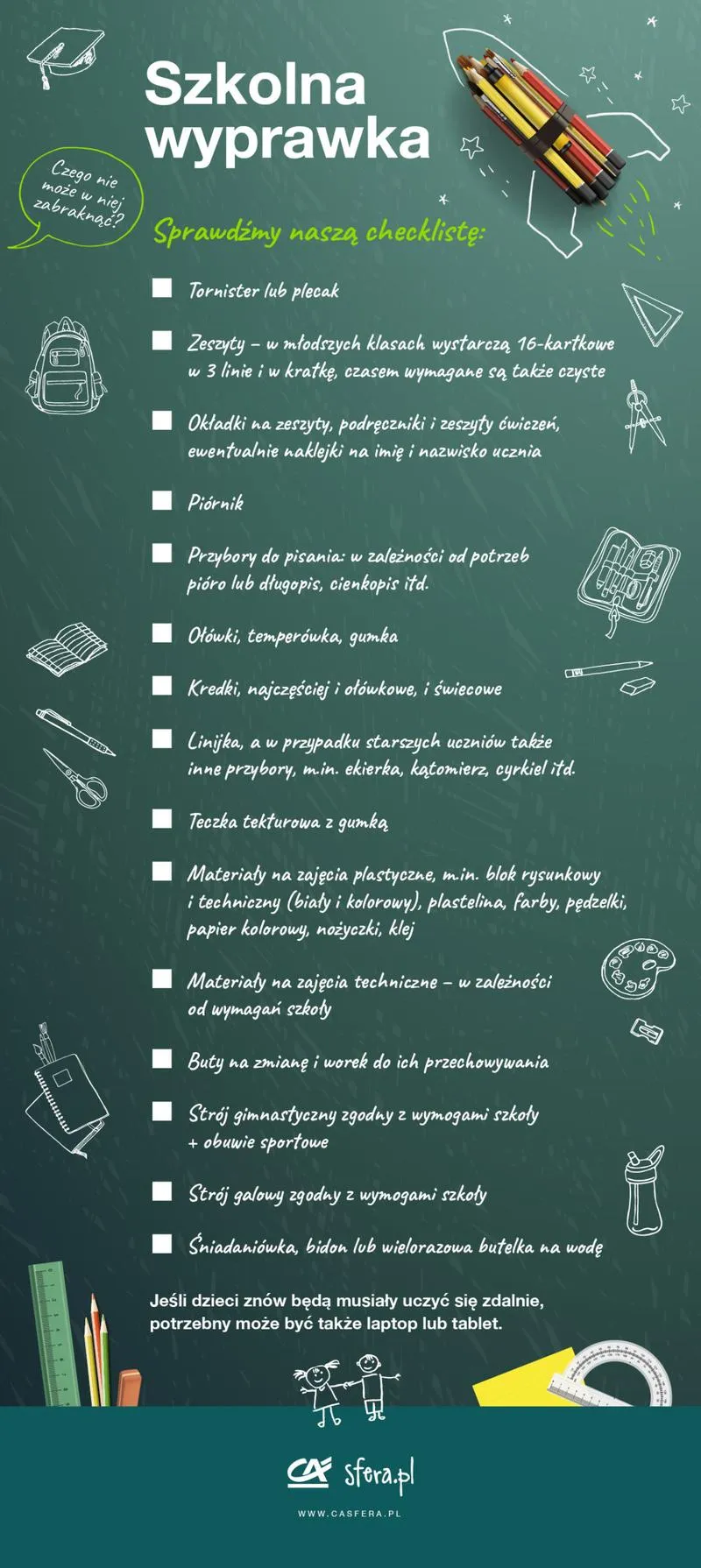 Jak budżetować wyprawkę szkolną