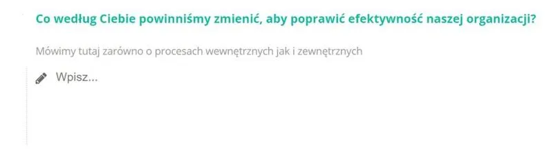 Kategoryzacja odpowiedzi