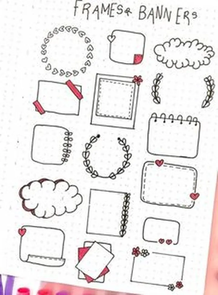 Kreatywna dekoracja zeszytu