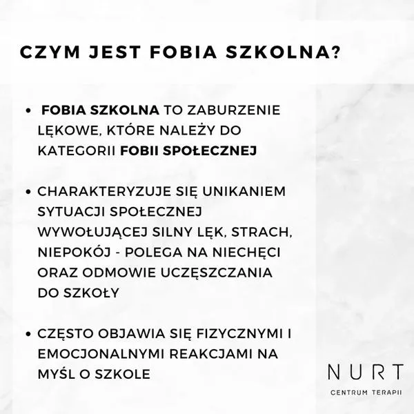 Lęk przed szkołą
