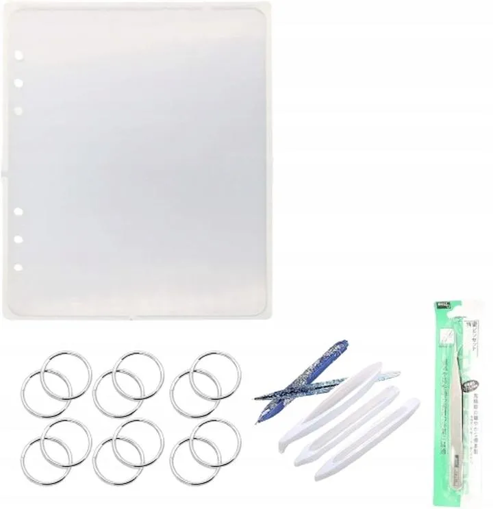 Materiały i narzędzia do notesu