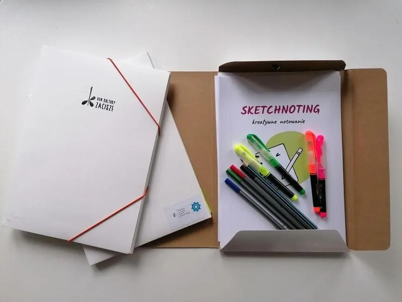 Organizacja myśli w zeszycie