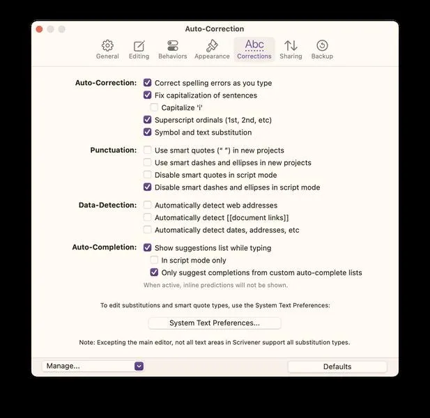 Organizacja przestrzeni w zeszycie do nut