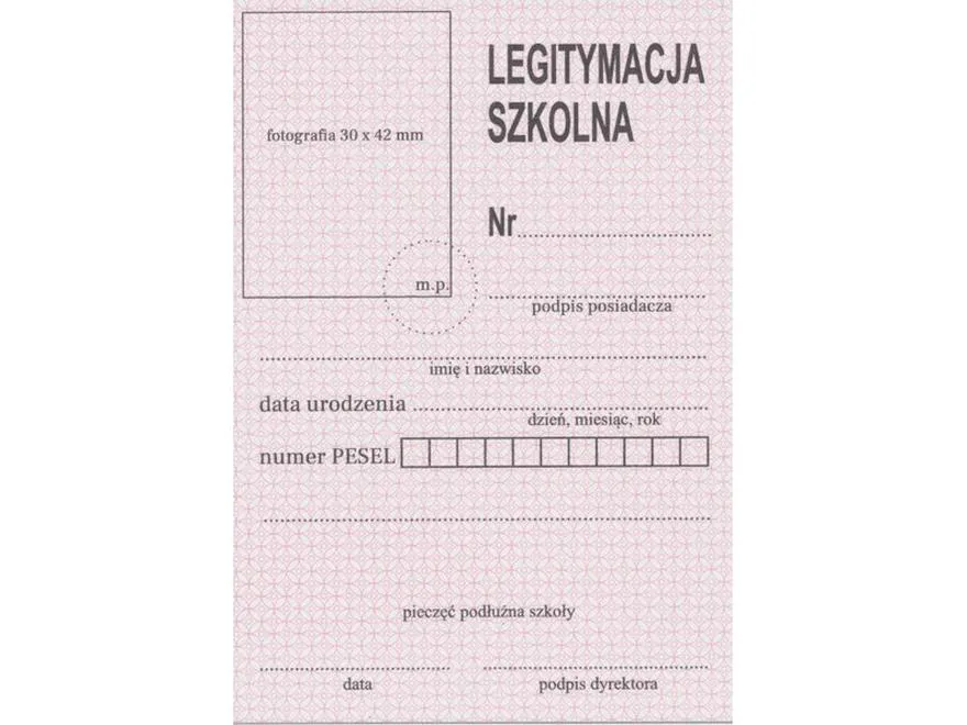 Papierowa i elektroniczna legitymacja