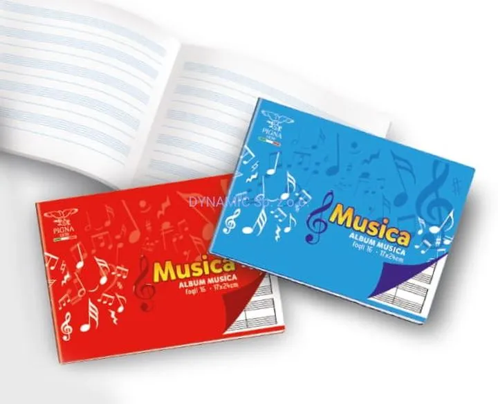 Personalizacja zeszytu do muzyki