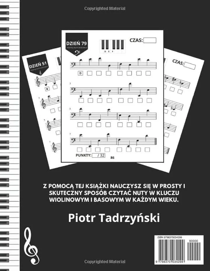 Podpisywanie zeszytu do polskiego