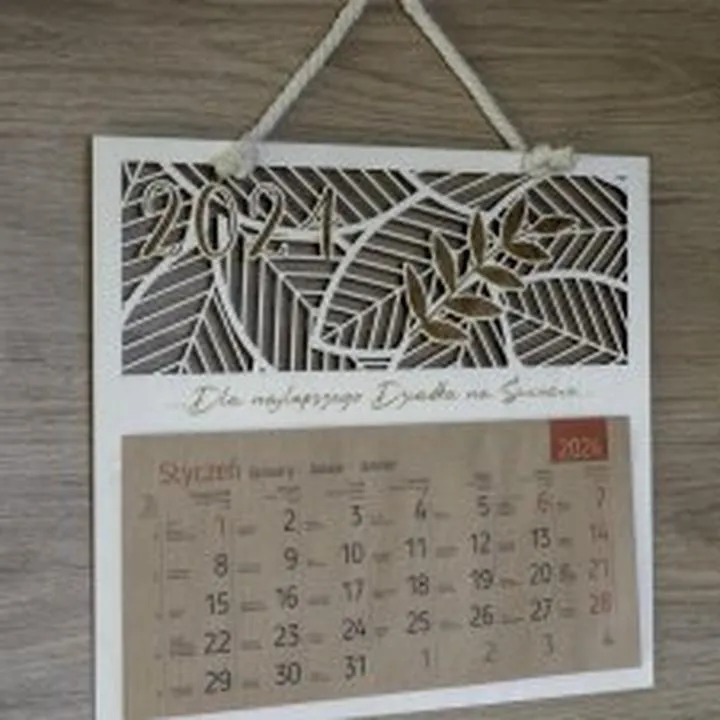 Ręcznie robiony kalendarz zalety