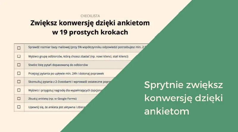 Różnice między ankietą a badaniem