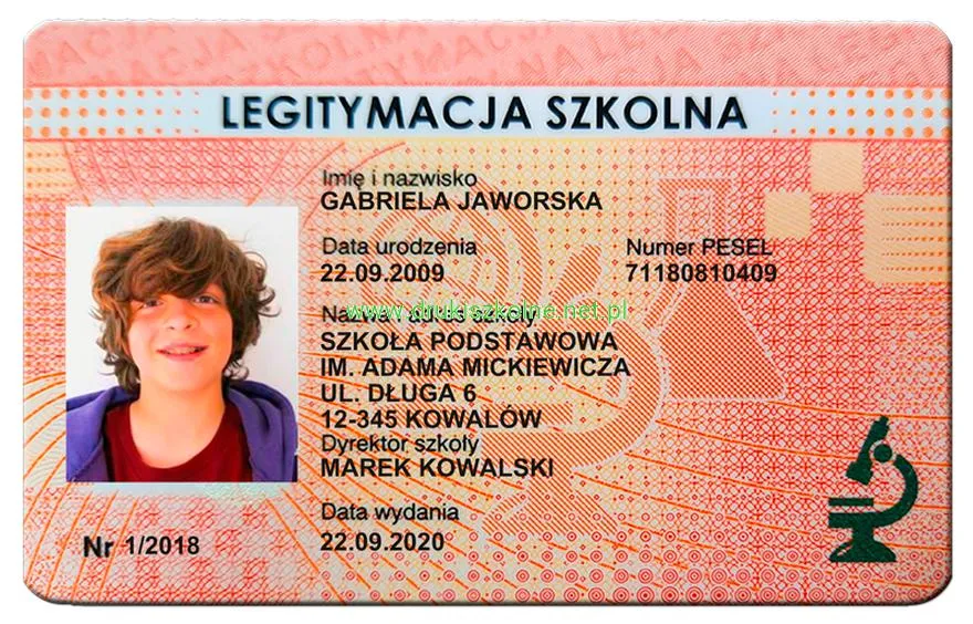 Terminy legitymacji szkolnej