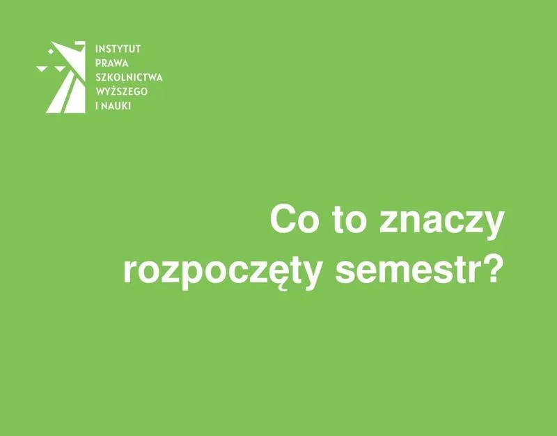 Tradycje semestralne