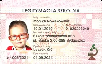 Ważność legitymacji szkolnej
