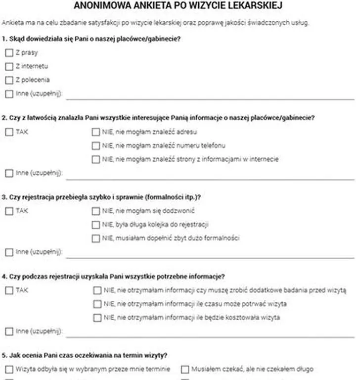 Zachęcanie respondentów do szczerej krytyki