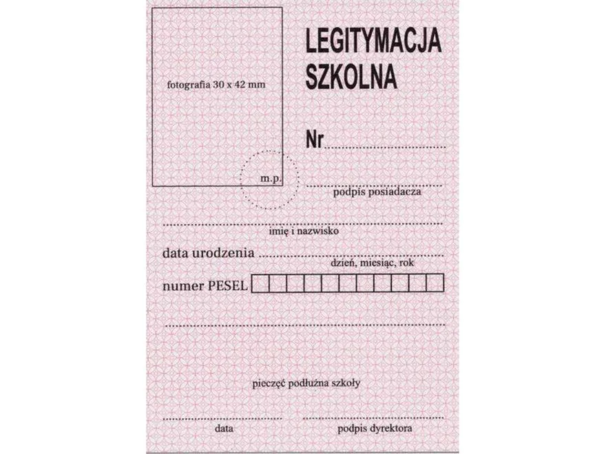 Zdjęcia do legitymacji szkolnej