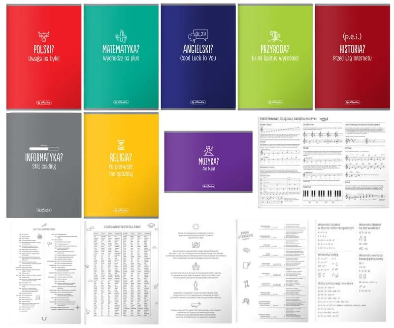 Zeszyty dla czwartoklasisty